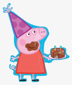 Peppa Pig Supershape - Peppa Pig Birthday Hat