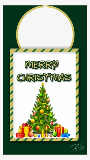 Green Christmas Frame - Pillow Case,neartime Xmas Christmas Tree Sofa Bed Home