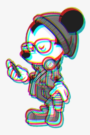 Imágenes Png Hipster - Hipster Mickey Mouse Ipod Touch 6 Case