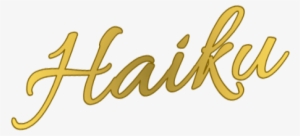 Haiku For You - Calligraphy