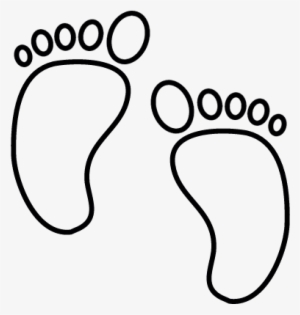 Baby Foot Print, Ios 7 Symbol Vector - Huellas De Bebe Para Colorear