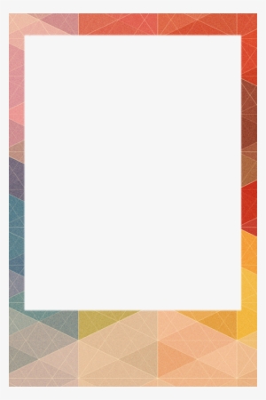 Frame, Pattern, And Polaroid Image - Paper