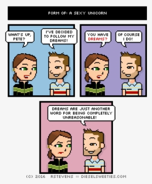 A Sexy Unicorn - Diesel Sweeties: I'm A Rocker, I Rock Out.