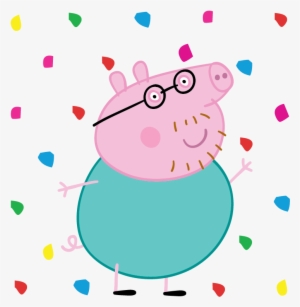 Papá Pig - Peppa Pig Family Png