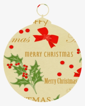 Merry Christmas Holly Ornament Free Christmas Tags,ornaments,frames