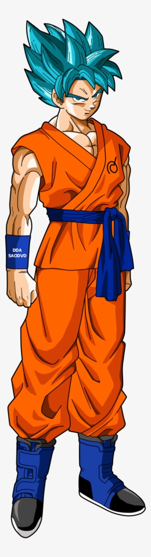 Goku Ssgss - Goku Ssj God Blue Png