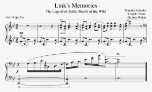 Link's Memories Sheet Music Composed By Manaka Kataoka - Sheet Music