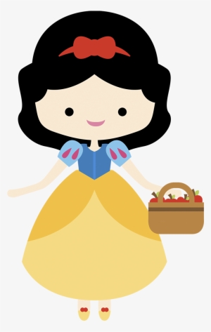 Branca De Neve Cute - Cute Disney Princess Clipart