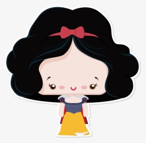 Adesivo Branca De Neve Baby Princess De Mathna - Branca De Neve Baby