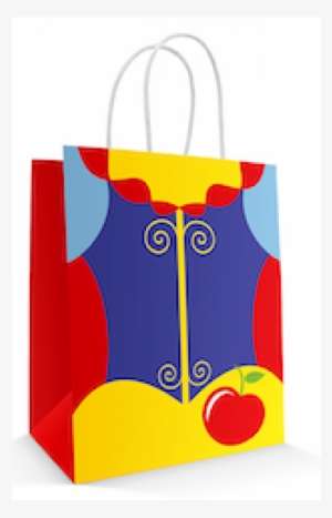 10 Sacolas Maça - Snow White