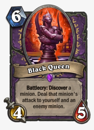 [black Queen] Servants And Power, But At What Cost - Bgh Hearthstone