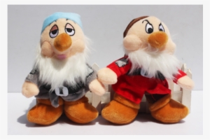 Pelúcias 8 Peças Disney Branca De Neve E Os Sete Anões - Snow White