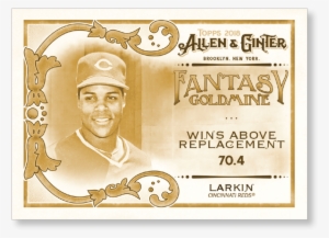 2018 Topps Allen & Ginter Barry - Allen & Ginter