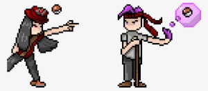 Pokemon Trainers - Pixel Art