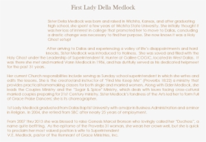 First Lady Della Medlock Sister Della Medlock Was Born - Wichita