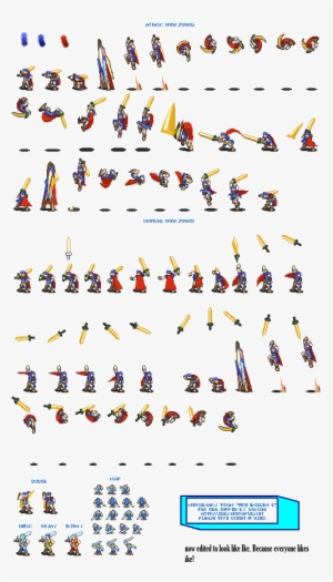 Fire Emblem Ike Sprites
