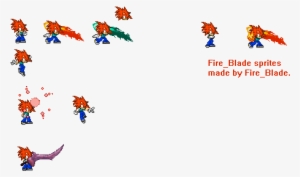 Fire's Sprite/artwork - Cartoon