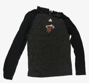 Miami Heat Adidas Ultimate Long Sleeve Hoodie - Miami Heat