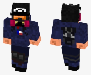 Based Stick Man Meme - Ink Bendy Minecraft Skin