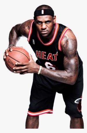 Free Lebron James Heat Png - Old Miami Heat Jersey