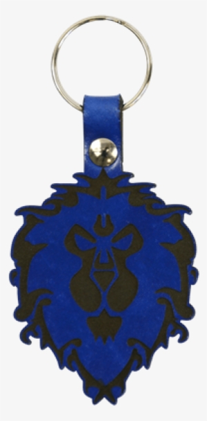 Alliance Leather Key Chain - World Of Warcraft