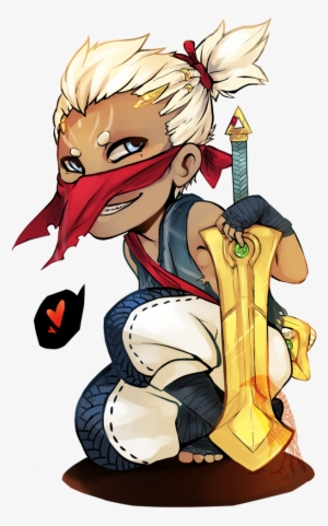 Ekko Wallpaper - Sandstorm Ekko Fan Art