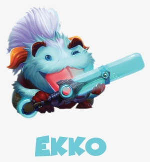 League Of Legends Lol Poro Ekko - Cartoon