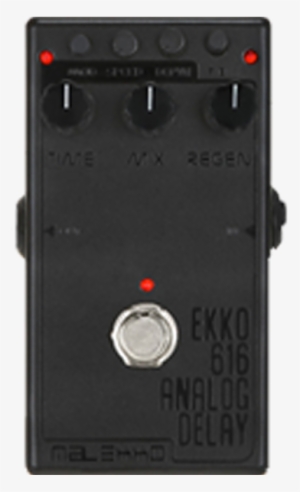 Ekko 616 Dark - Malekko Heavy Industry Ekko 616 Dark Delay Pedal