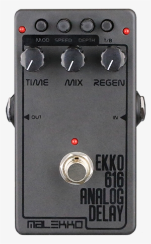 Malekko Ekko 616 Dark Analogue Delay Pedal