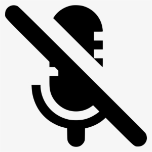 Microphone Mute Comments - Icon