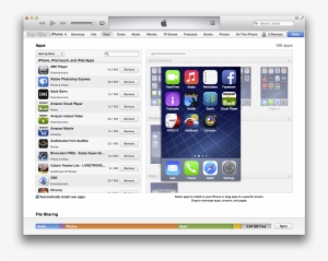 Zoomed In Iphone Home Screen On Itunes - Itunes Page
