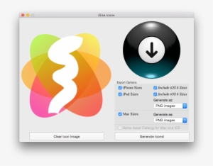 Isize Icons Pro Mac App Window - Icon
