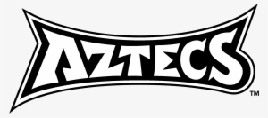 San Diego State Aztecs Logo Black And White - Aztecs Logo Png San Diego Text