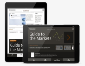 Ipad Video Screen - Jp Morgan Insights App