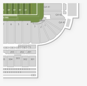 Sun Devil Stadium Seating Chart Concert - Aircraft Seat Map