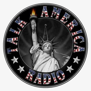 Talk America Radio "medallion" Logo 1000 X 1000 - Statue Of Liberty