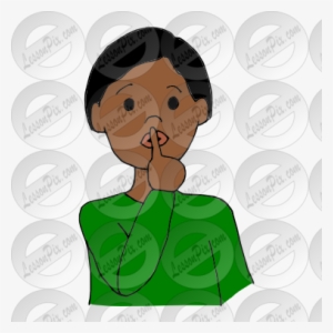 Silence Clipart Quiet Center - Clip Art