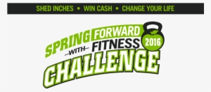 Spring Forward With Fitness Challenge- Lose Inches - Logo