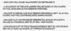 Players Are Required To Be Available To Compete During - World Of Warcraft