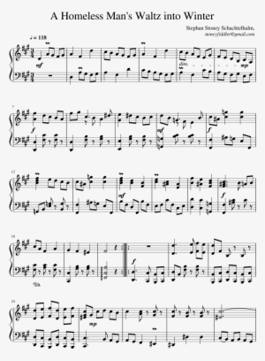 Print - Koe No Katachi Lit Piano Sheet