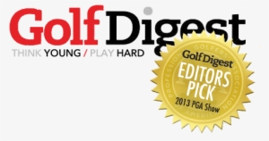 Logo Golf Digest Editors Pick - Golf Digest Australia Logo