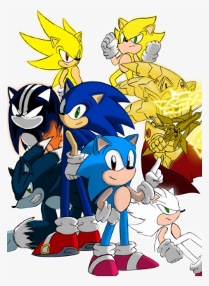 Sonic The Hedgehog All Transformations