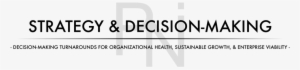 Growth Strategy & Decision-making For Organizational - Management Consulting