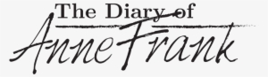 Logo Anythinggoes - Diary Of Anne Frank Logo