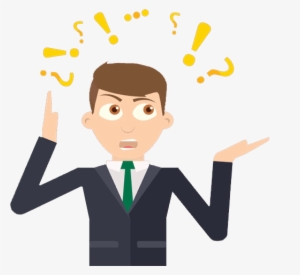 Quando Você Indica Clientes Para Uma Empresa Ou Mercado, - Student Thinking Cartoon Png