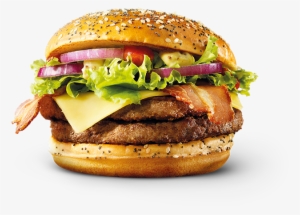 Mcdonalds Burger Png Image Background - Black Angus Burger Mcdonalds