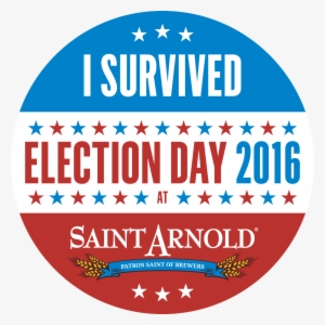 Election Day 2016 Sticker At Http - Saint Arnold Endeavour Ipa - Saint Arnold Brewing Company