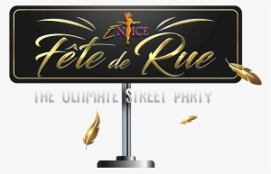 Fete De Rue - Calligraphy