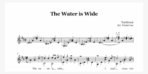The Water Is Wide Guitar Solo Arr Yenne Lee Thumbnail - Yenne Lee