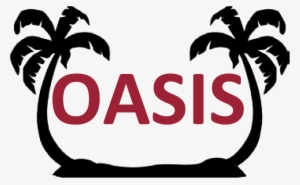Oasis Advising Illustration - Beach Silhouette Clip Art